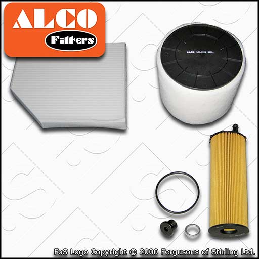 SERVICE KIT for AUDI A5 (8T) 2.7 3.0 TDI ALCO OIL AIR CABIN FILTERS (2007-2008)