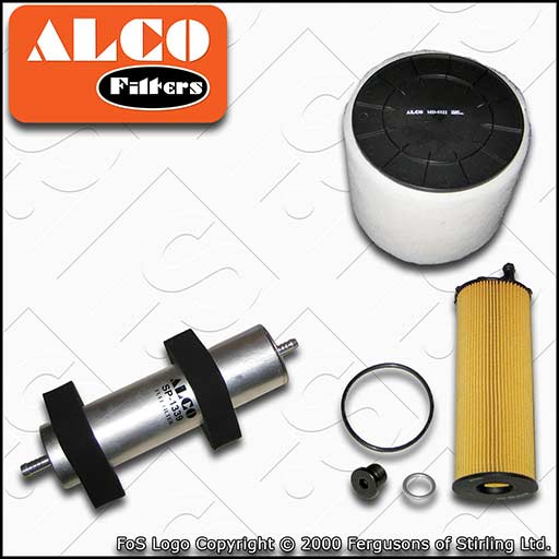 SERVICE KIT for AUDI A5 (8T) 2.7 3.0 TDI ALCO OIL AIR FUEL FILTERS (2007-2008)
