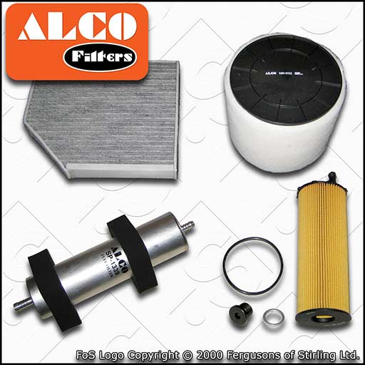 SERVICE KIT for AUDI A5 (8T) 2.7 3.0 TDI OIL AIR FUEL CABIN FILTERS (2007-2008)