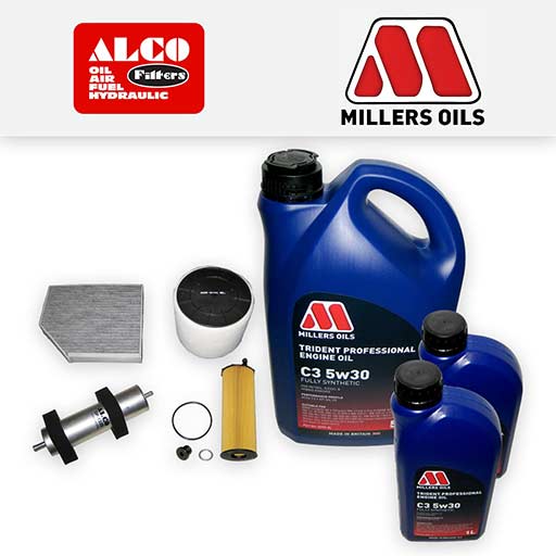 thumbnail image 2 of KNS Service Kit – Audi A5 2.7 & 3.0 TDi Diesel 2008-2017 – Air, Cabin, Fuel, Oil Filters 2 of 6