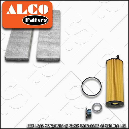 SERVICE KIT for AUDI A6 3.0 TDI ALCO OIL CABIN FILTERS C6 4F (2004-2006)