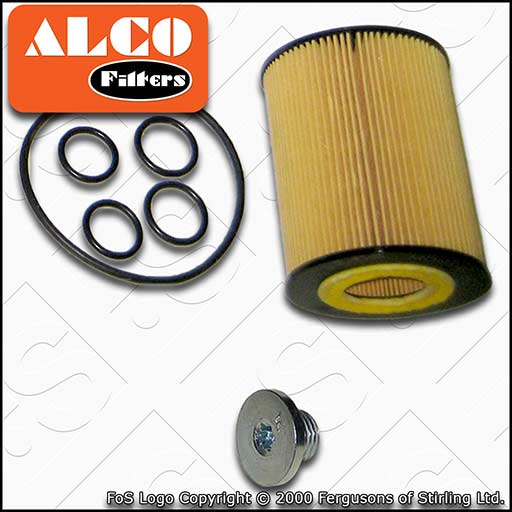 SERVICE KIT for VAUXHALL ASTRA J 1.7 CDTI ALCO OIL FILTER SUMP PLUG (2009-2015)