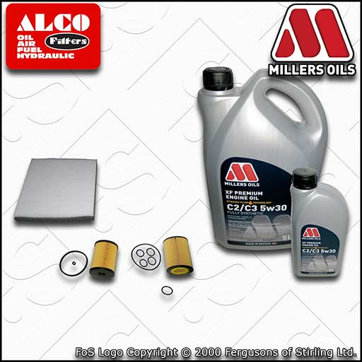 SERVICE KIT for VAUXHALL/OPEL ZAFIRA B 1.7 CDTI OIL FUEL CABIN FILTER +OIL 07-12