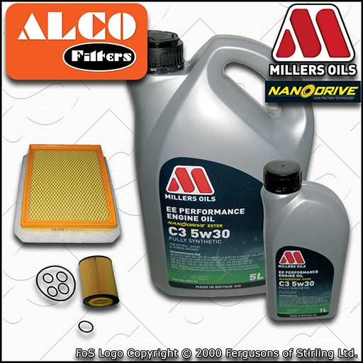 SERVICE KIT for VAUXHALL/OPEL ASTRA H 1.7 CDTI OIL AIR FILTERS +OIL (2007-2012)