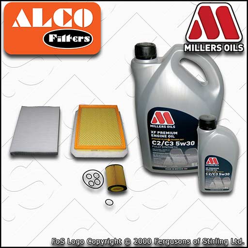 SERVICE KIT for VAUXHALL/OPEL ASTRA H 1.7 CDTI OIL AIR CABIN FILTER +OIL (07-12)