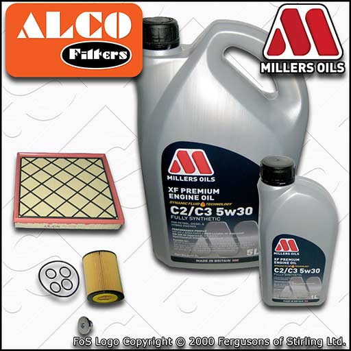 SERVICE KIT for VAUXHALL ASTRA J 1.7 CDTI OIL AIR FILTERS +5w30 OIL (2009-2015)