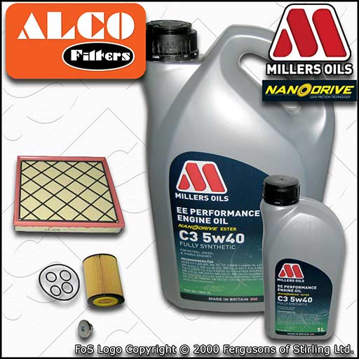 SERVICE KIT for VAUXHALL ASTRA J 1.7 CDTI OIL AIR FILTERS +5w40 OIL (2009-2015)