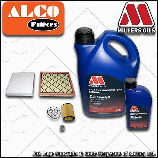 SERVICE KIT for VAUXHALL ASTRA J 1.7 CDTI OIL AIR CABIN FILTERS +OIL (2009-2015)