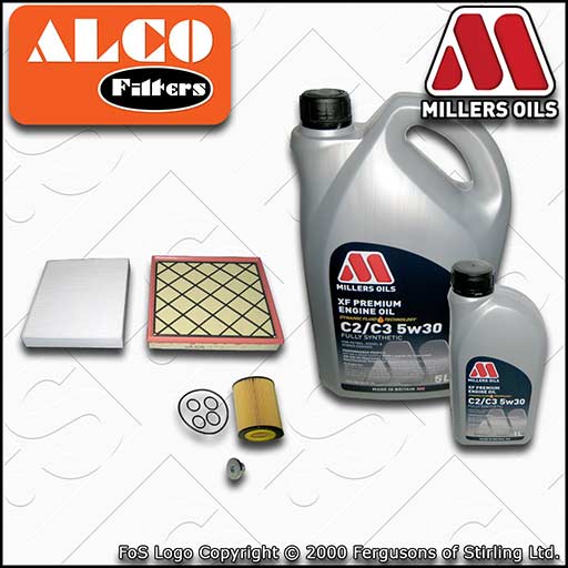 SERVICE KIT for VAUXHALL ASTRA J 1.7 CDTI OIL AIR CABIN FILTERS +OIL (2009-2015)