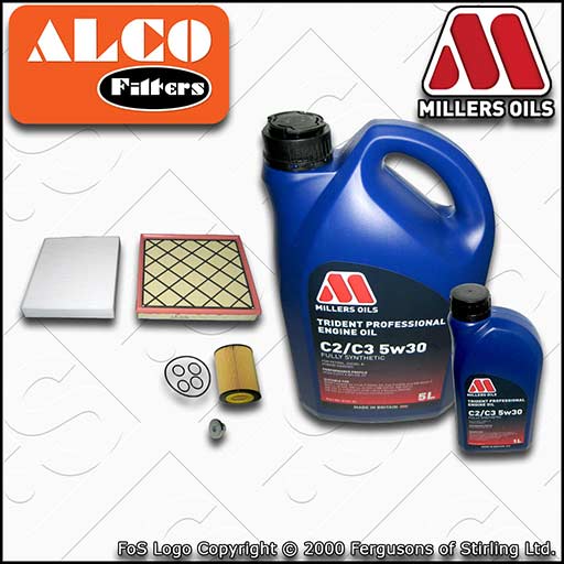 SERVICE KIT for VAUXHALL ASTRA J 1.7 CDTI OIL AIR CABIN FILTERS +OIL (2009-2015)