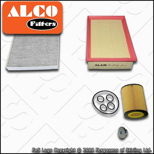 SERVICE KIT for VAUXHALL MOKKA 1.7 CDTI ALCO OIL AIR CABIN FILTERS (2012-2015)