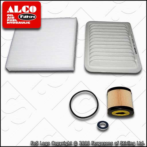 SERVICE KIT for TOYOTA AVENSIS 1.6 1.8 VVT-I OIL AIR CABIN FILTERS (2008-2018)