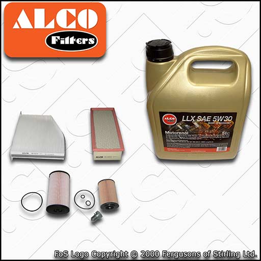 SERVICE KIT AUDI A3 (8P) 1.6 TDI CAYB CAYC OIL AIR FUEL CABIN FILTERS +OIL 09-12