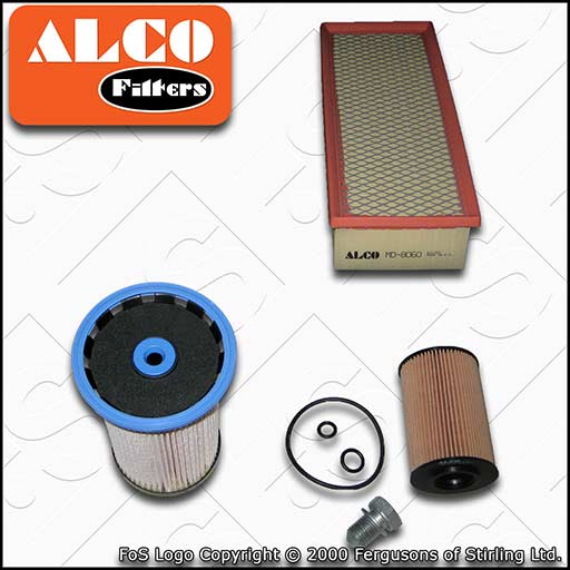 SERVICE KIT for SEAT ALHAMBRA 7N 2.0 TDI CF* ALCO OIL AIR FUEL FILTERS 2010-2015