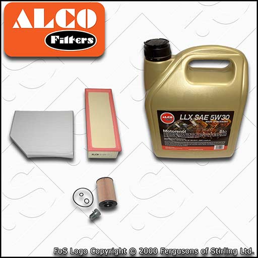 SERVICE KIT AUDI Q5 2.0 TDI CG* CJ* CM* OIL AIR CABIN FILTERS +OIL (2010-2016)