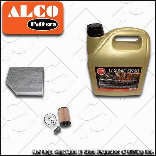 SERVICE KIT AUDI Q5 2.0 TDI CG* CJ* CM* OIL CABIN FILTERS +C3 OIL (2010-2016)