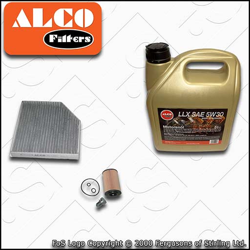 SERVICE KIT AUDI A6 (C7) 2.0 TDI CGL* CMGB OIL CABIN FILTERS +C3 OIL (2011-2015)