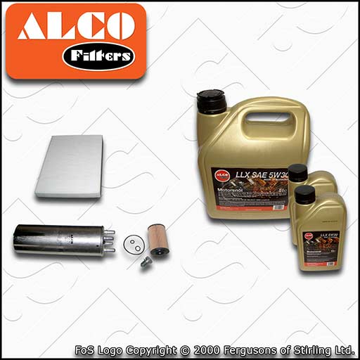 SERVICE KIT for VW TRANSPORTER T5 2.0 TDI OIL FUEL CABIN FILTER +OIL (2009-2015)