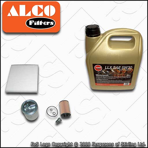 SERVICE KIT for VW POLO MK5 6C 6R 1.6 TDI OIL FUEL CABIN FILTER +OIL (2009-2010)