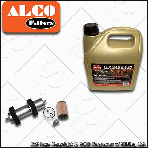 SERVICE KIT for AUDI A6 (C7) 2.0 TDI CGL* CMGB OIL FUEL FILTERS +OIL (2011-2015)