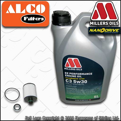 SERVICE KIT for VAUXHALL INSIGNIA A 2.0 CDTI OIL FILTER +EE NANO OIL (2008-2017)