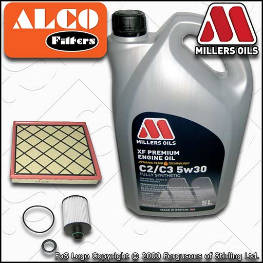 SERVICE KIT for VAUXHALL/OPEL ZAFIRA C 2.0 CDTI OIL AIR FILTERS +OIL (2011-2019)