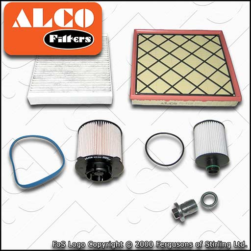 SERVICE KIT for VAUXHALL OPEL CASCADA 2.0 CDTI A20 OIL AIR FUEL CABIN FILTERS