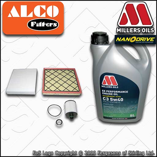 SERVICE KIT for VAUXHALL ZAFIRA C 2.0 CDTI OIL AIR CABIN FILTER +OIL (2011-2019)