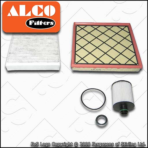 SERVICE KIT for VAUXHALL ASTRA J 2.0 CDTI ALCO OIL AIR CABIN FILTERS (2009-2015)