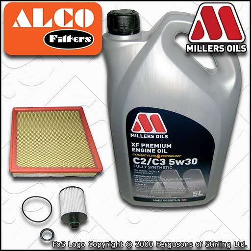 SERVICE KIT for VAUXHALL INSIGNIA A 2.0 CDTI OIL AIR FILTERS +XF OIL (2008-2017)