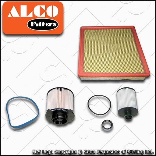 SERVICE KIT for VAUXHALL INSIGNIA A 2.0 CDTI OIL AIR FUEL FILTERS (2008-2017)