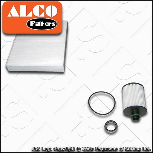 SERVICE KIT for VAUXHALL INSIGNIA A 2.0 CDTI ALCO OIL CABIN FILTERS (2008-2017)