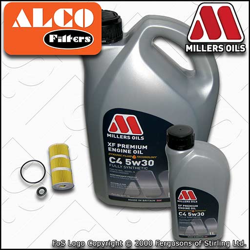 SERVICE KIT for RENAULT TRAFIC III 1.6 DCI OIL FILTER +6L C4 OIL (2014-2020)