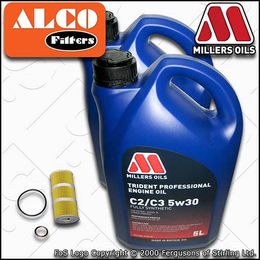 SERVICE KIT for OPEL VAUXHALL MOVANO 2.3 CDTI OIL FILTER +C2/C3 OIL (2010-2021)
