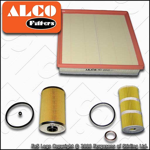 SERVICE KIT for RENAULT TRAFIC II 2.0 DCI E5 ALCO OIL AIR FUEL FILTERS 2011-2014