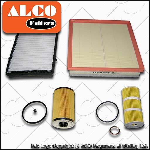 SERVICE KIT for RENAULT TRAFIC II 2.0 DCI E5 OIL AIR FUEL CABIN FILTER 2011-2014