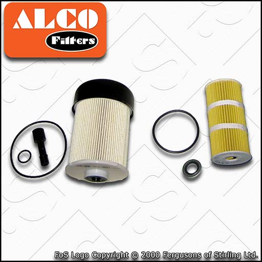 SERVICE KIT for RENAULT TRAFIC III 1.6 DCI ALCO OIL FUEL FILTERS (2014-2020)