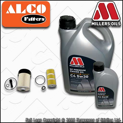 SERVICE KIT for RENAULT TRAFIC III 1.6 DCI OIL FUEL FILTERS +6L OIL (2014-2020)