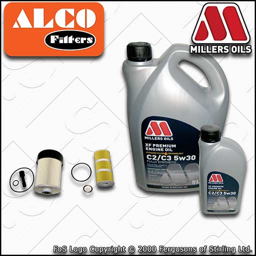 SERVICE KIT for OPEL VAUXHALL VIVARO B 1.6 CDTI OIL FUEL FILTER +OIL (2014-2020)