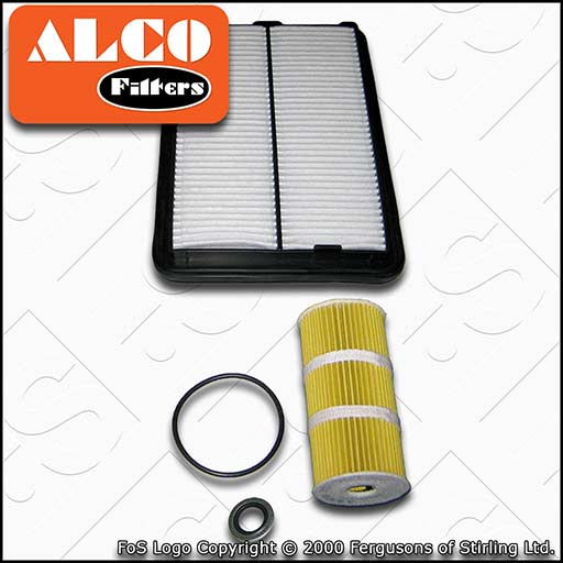 SERVICE KIT for NISSAN QASHQAI J11 1.6 DCI ALCO OIL AIR FILTERS (2013-2019)