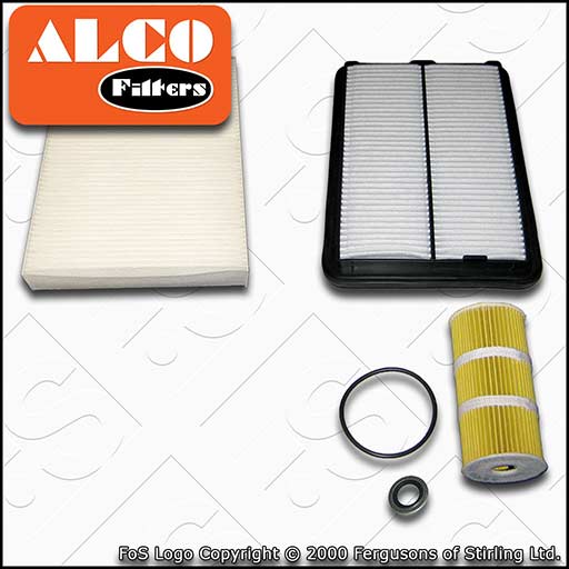 SERVICE KIT for NISSAN QASHQAI J11 1.6 DCI ALCO OIL AIR CABIN FILTER (2013-2019)