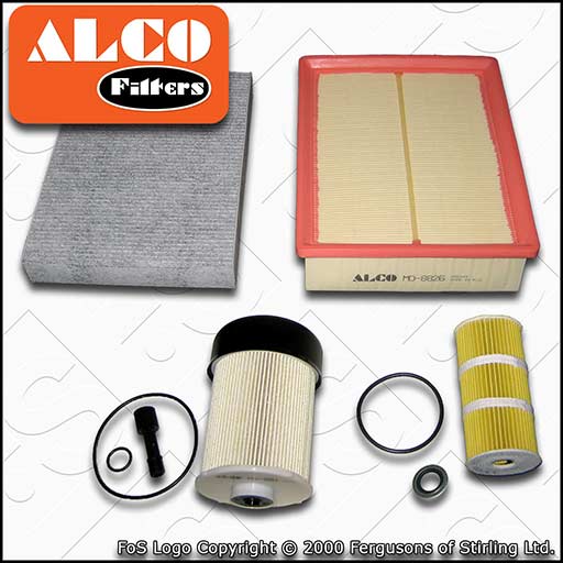 SERVICE KIT for RENAULT TRAFIC III 1.6 DCI OIL AIR FUEL CABIN FILTERS 2014-2020