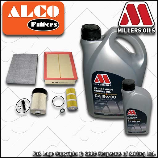 SERVICE KIT for RENAULT TRAFIC III 1.6 DCI OIL AIR FUEL CABIN FILTERS +6L C4 OIL