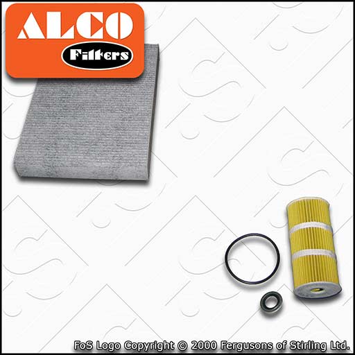 SERVICE KIT for RENAULT TRAFIC III 1.6 DCI ALCO OIL CABIN FILTERS (2014-2020)