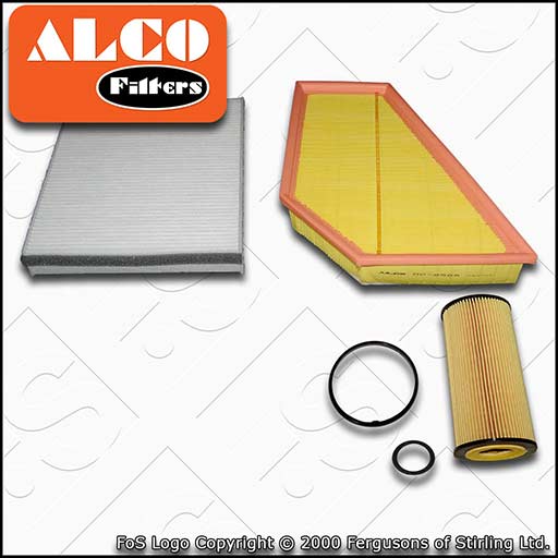 SERVICE KIT for VOLVO V40 2.0 D3 D4 ALCO OIL AIR CABIN FILTERS (2012-2015)