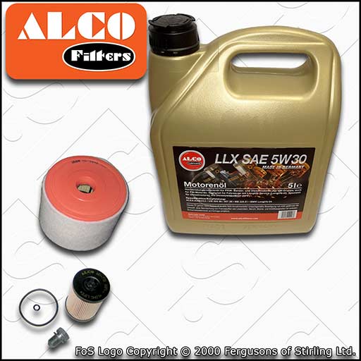 SERVICE KIT AUDI A6 (C7) 2.0 TDI CNHA CSU* CZJA DD* OIL AIR FILTERS +OIL (13-18)