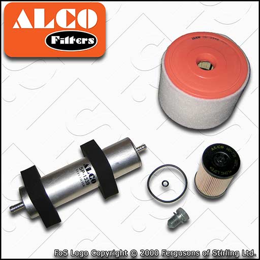 SERVICE KIT for AUDI A6 (C7) 2.0 TDI CNHA OIL AIR FUEL FILTERS (2013-2014)