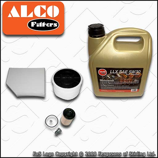 SERVICE KIT AUDI Q5 2.0 TDI CN* CS* OIL AIR CABIN FILTERS +C3 OIL (2014-2017)