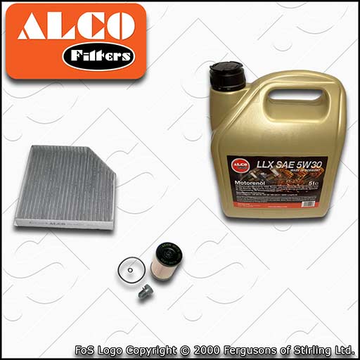 SERVICE KIT AUDI A6 (C7) 2.0 TDI CNHA CSU* CZJA DD* OIL CABIN FILTERS +OIL 13-18