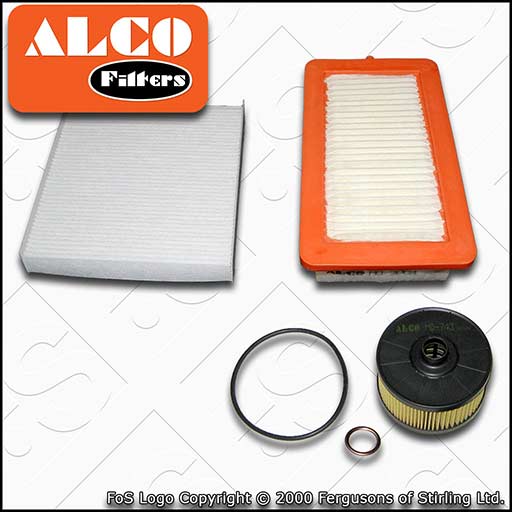 SERVICE KIT for RENAULT CLIO V 1.0 1.3 TCE ALCO OIL AIR CABIN FILTER (2019-2023)
